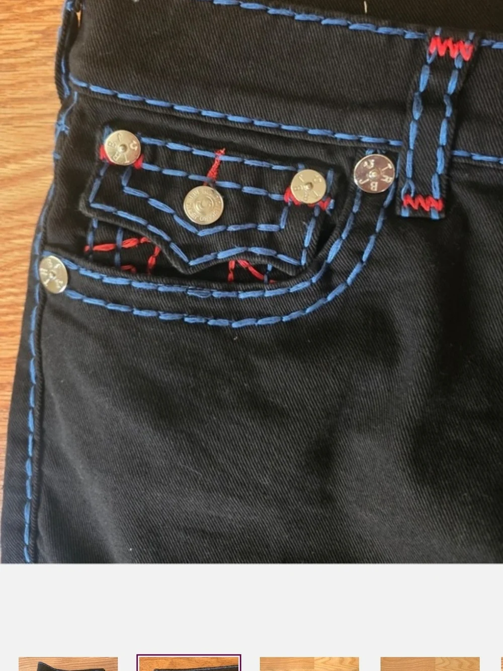 True Religion Men Black 2026 True Religion Jeans. Black Straight Fit. Like New